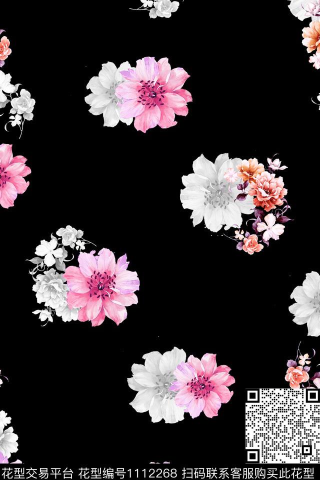 小碎花数码华亿平台满版散花数码印花华亿平台下载（图片编号: 1112268） - 瓦栏（Walan）