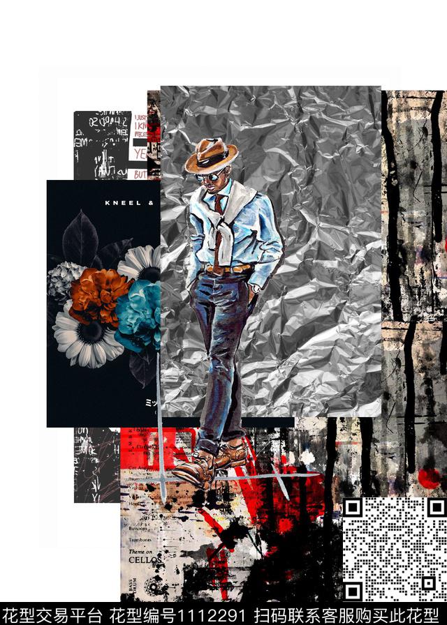 男装数码华亿平台人物数码印花华亿平台下载（图片编号: 1112291） - 瓦栏（Walan）