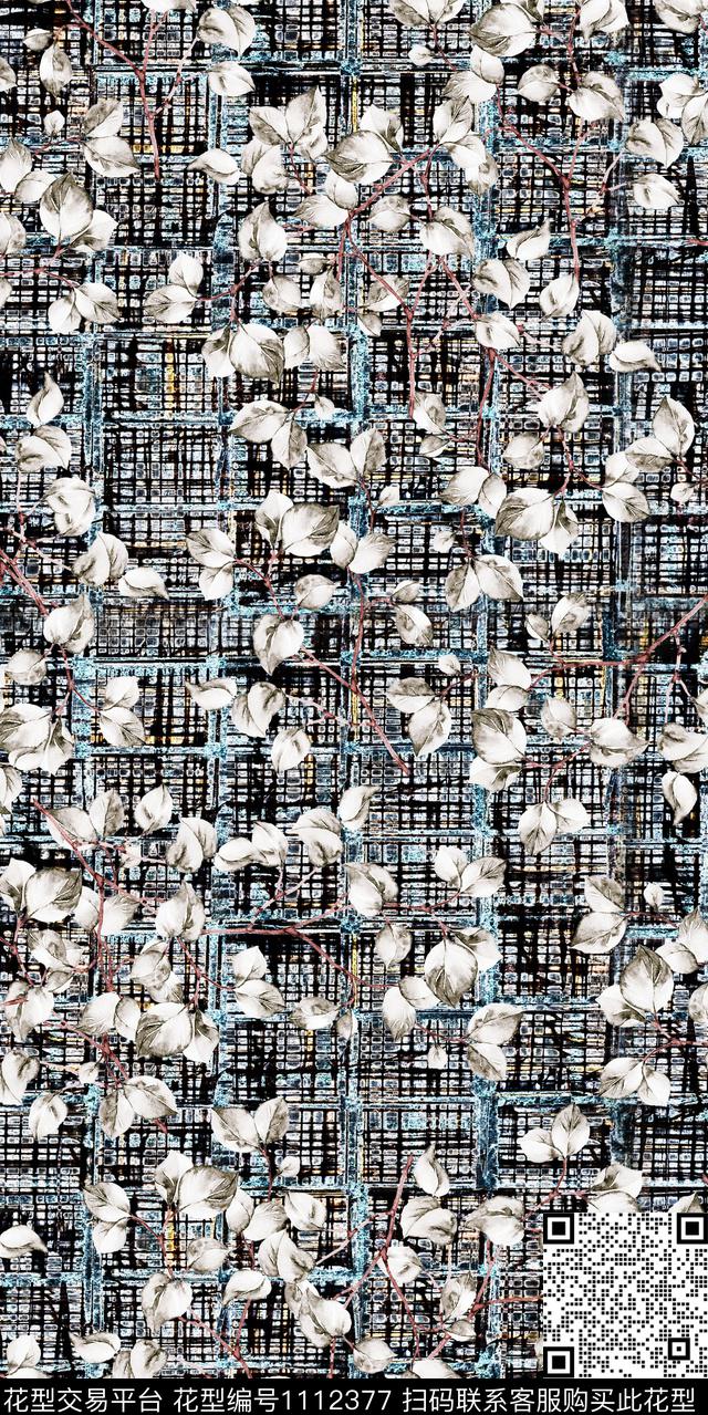 棉麻数码华亿平台大牌风数码印花华亿平台下载（图片编号: 1112377） - 瓦栏（Walan）