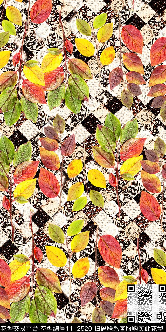 数码华亿平台大牌风民族风数码印花华亿平台下载（图片编号: 1112520） - 瓦栏（Walan）