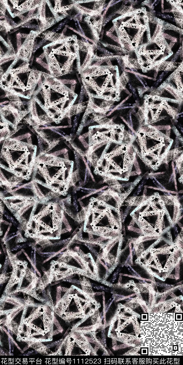 抽象数码华亿平台大牌风数码印花华亿平台下载（图片编号: 1112523） - 瓦栏（Walan）