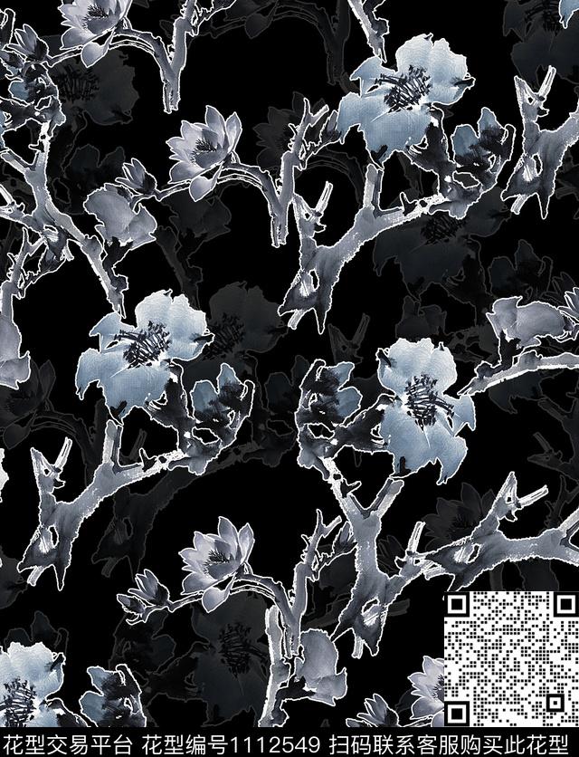 数码华亿平台女装大牌风数码印花华亿平台下载（图片编号: 1112549） - 瓦栏（Walan）