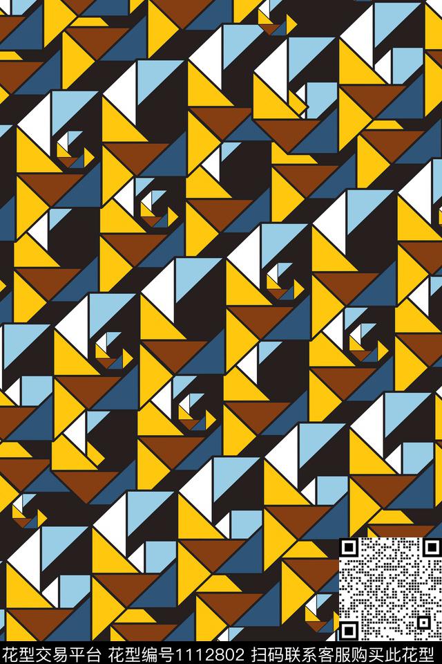 geometricgshapeabstract传统印花华亿平台下载（图片编号: 1112802） - 瓦栏（Walan）