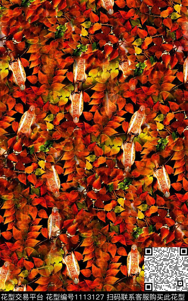 数码华亿平台花卉小碎花数码印花华亿平台下载（图片编号: 1113127） - 瓦栏（Walan）