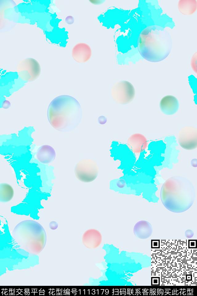 抽象可爱数码华亿平台数码印花华亿平台下载（图片编号: 1113179） - 瓦栏（Walan）