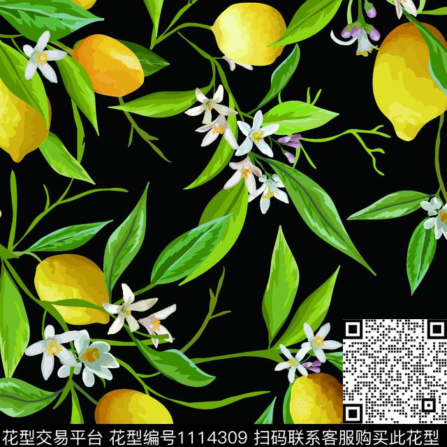 小碎花玫瑰花水彩花卉数码印花华亿平台下载（图片编号: 1114309） - 瓦栏（Walan）