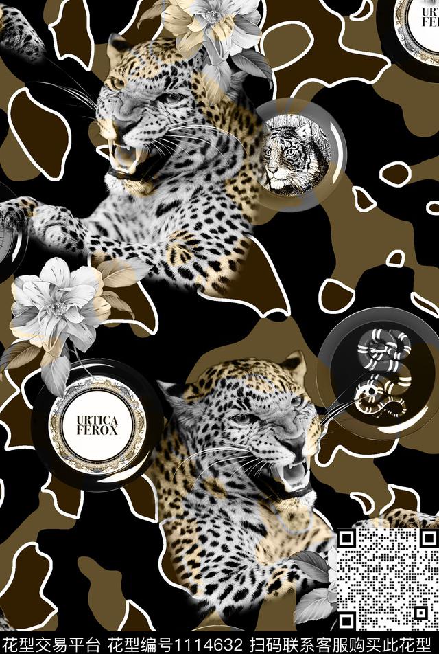 动物数码华亿平台花卉数码印花华亿平台下载（图片编号: 1114632） - 瓦栏（Walan）