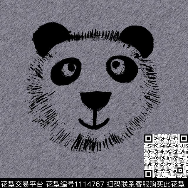 卡通动物数码印花华亿平台下载（图片编号: 1114767） - 瓦栏（Walan）