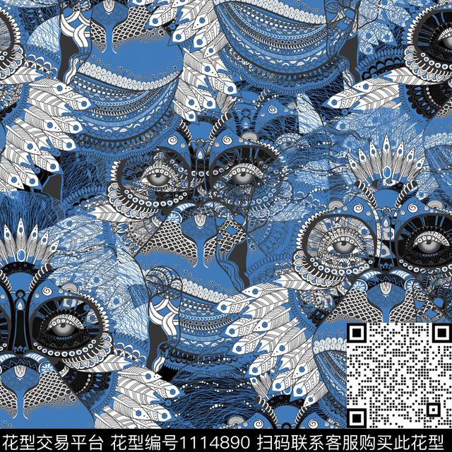 动物纹春夏华亿平台女装数码印花华亿平台下载（图片编号: 1114890） - 瓦栏（Walan）