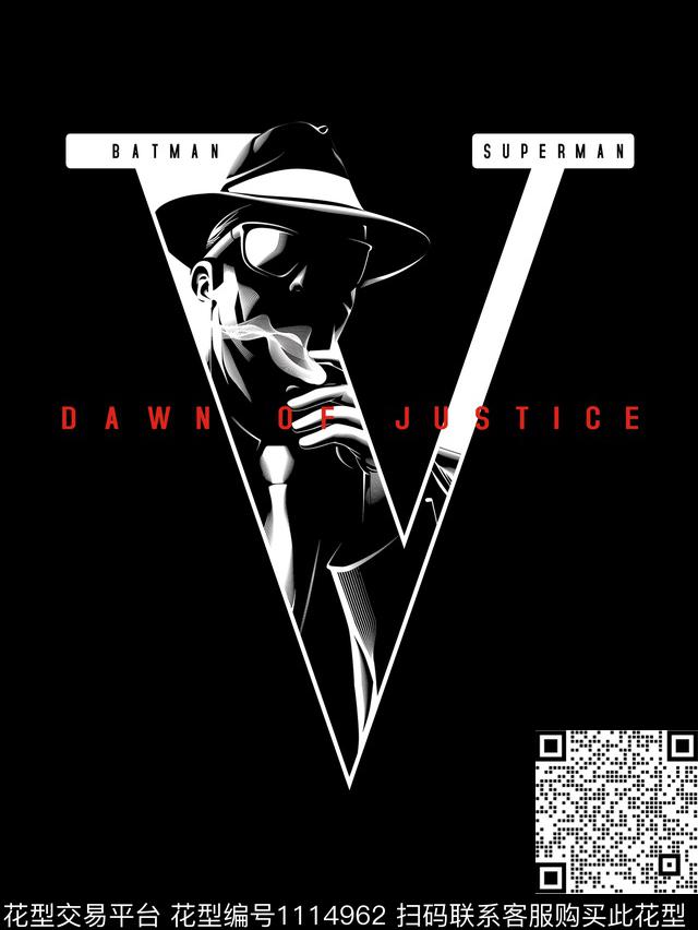 人物欧美潮牌数码印花华亿平台下载（图片编号: 1114962） - 瓦栏（Walan）