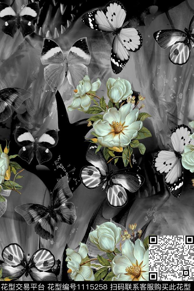 几何男装小碎花数码印花华亿平台下载（图片编号: 1115258） - 瓦栏（Walan）