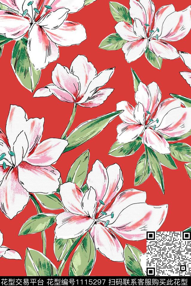 欧洲年轻女性少女数码印花华亿平台下载（图片编号: 1115297） - 瓦栏（Walan）