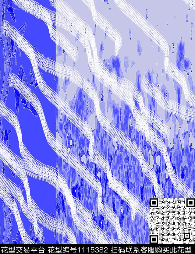 创意绘画抽象数码印花华亿平台下载（图片编号: 1115382） - 瓦栏（Walan）