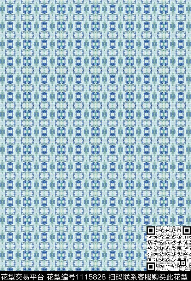 春夏华亿平台写意数码印花华亿平台下载（图片编号: 1115828） - 瓦栏（Walan）