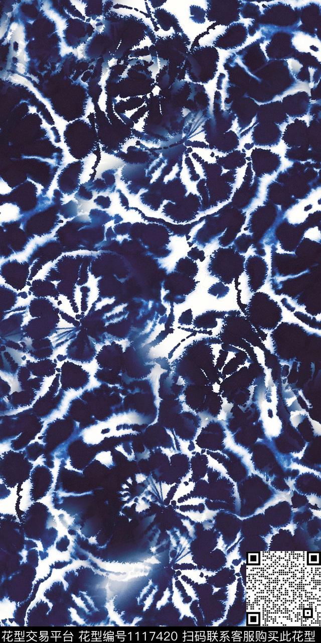 数码华亿平台休闲复古数码印花华亿平台下载（图片编号: 1117420） - 瓦栏（Walan）