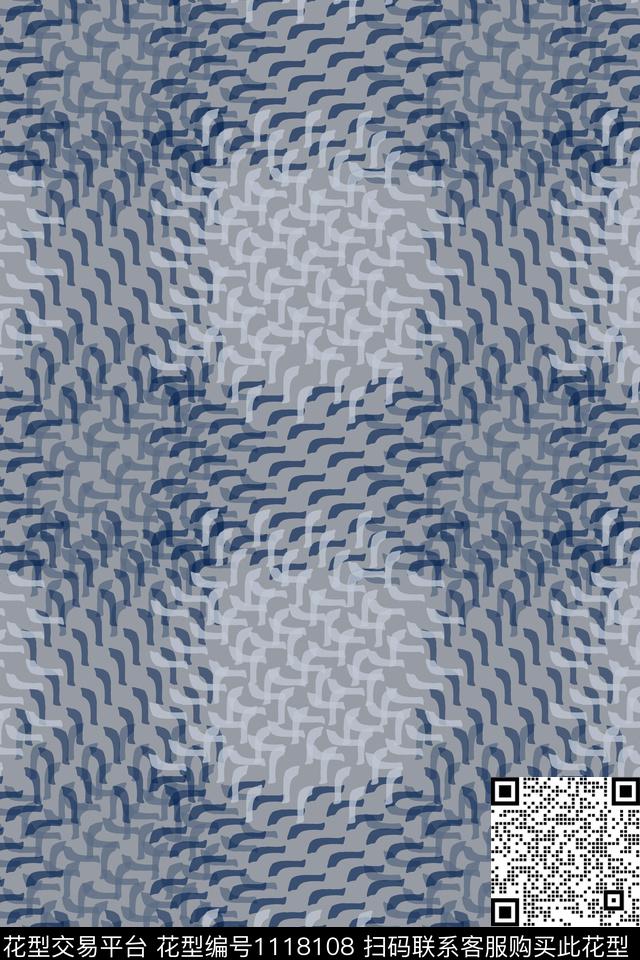 格子图案格子混搭线条组合传统印花华亿平台下载（图片编号: 1118108） - 瓦栏（Walan）