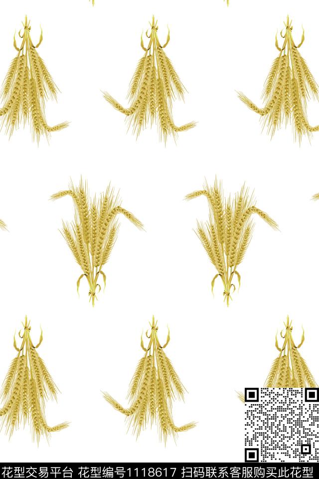 麦穗数码华亿平台波点数码印花华亿平台下载（图片编号: 1118617） - 瓦栏（Walan）