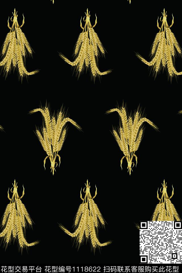 麦穗数码华亿平台波点数码印花华亿平台下载（图片编号: 1118622） - 瓦栏（Walan）