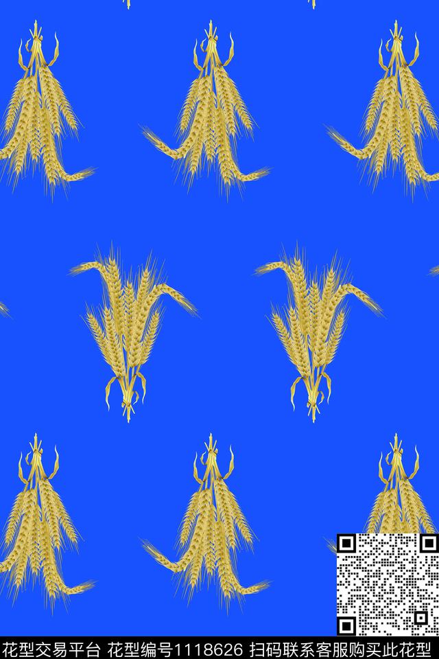 麦穗数码华亿平台波点数码印花华亿平台下载（图片编号: 1118626） - 瓦栏（Walan）
