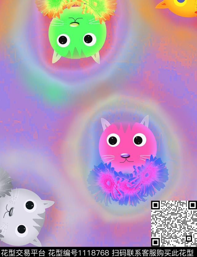 线条混合拼接几何数码印花华亿平台下载（图片编号: 1118768） - 瓦栏（Walan）