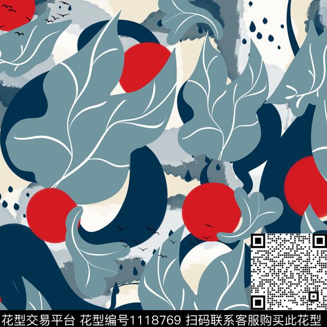 抽象趣味数码华亿平台数码印花华亿平台下载（图片编号: 1118769） - 瓦栏（Walan）