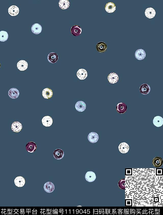 迷幻少女奢华数码印花华亿平台下载（图片编号: 1119045） - 瓦栏（Walan）