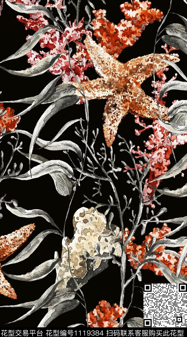 抽象民族风数码华亿平台数码印花华亿平台下载（图片编号: 1119384） - 瓦栏（Walan）