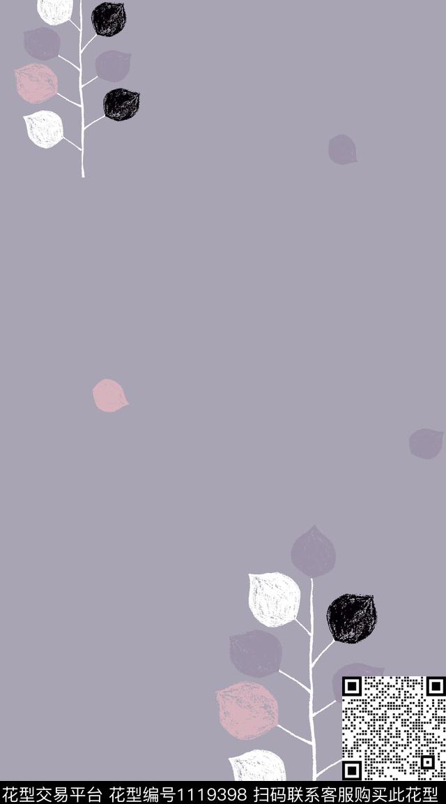 花卉数码华亿平台大牌风数码印花华亿平台下载（图片编号: 1119398） - 瓦栏（Walan）