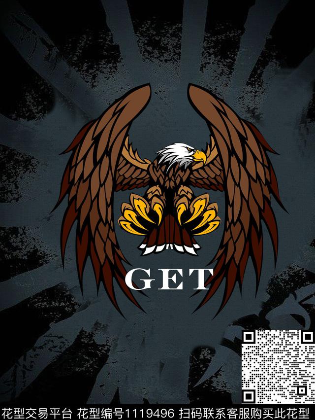 创意动物艺术传统印花华亿平台下载（图片编号: 1119496） - 瓦栏（Walan）