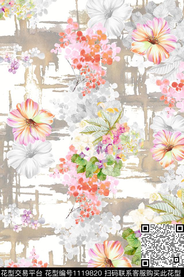 数码华亿平台小碎花满版散花数码印花华亿平台下载（图片编号: 1119820） - 瓦栏（Walan）