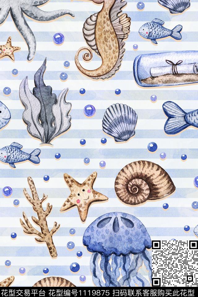 趣味数码华亿平台卡通动物数码印花华亿平台下载（图片编号: 1119875） - 瓦栏（Walan）