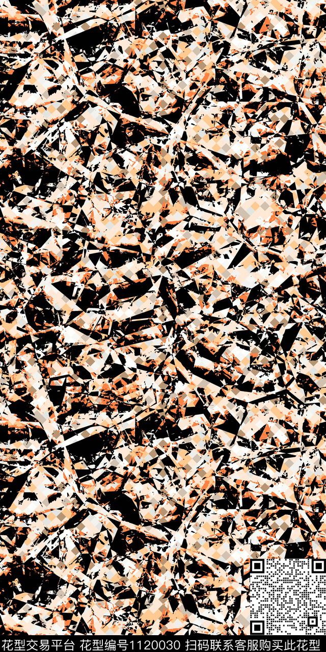 抽象数码华亿平台简约数码印花华亿平台下载（图片编号: 1120030） - 瓦栏（Walan）