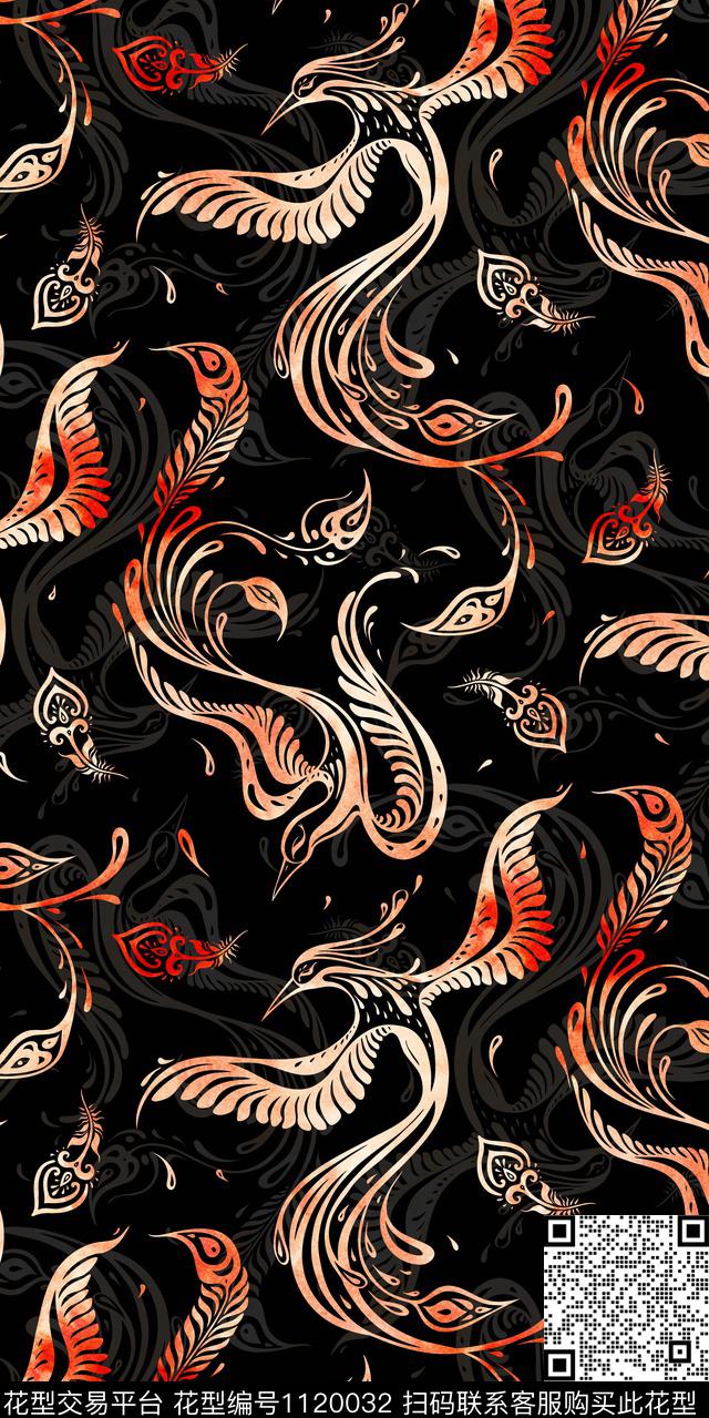 民族风数码华亿平台简约数码印花华亿平台下载（图片编号: 1120032） - 瓦栏（Walan）