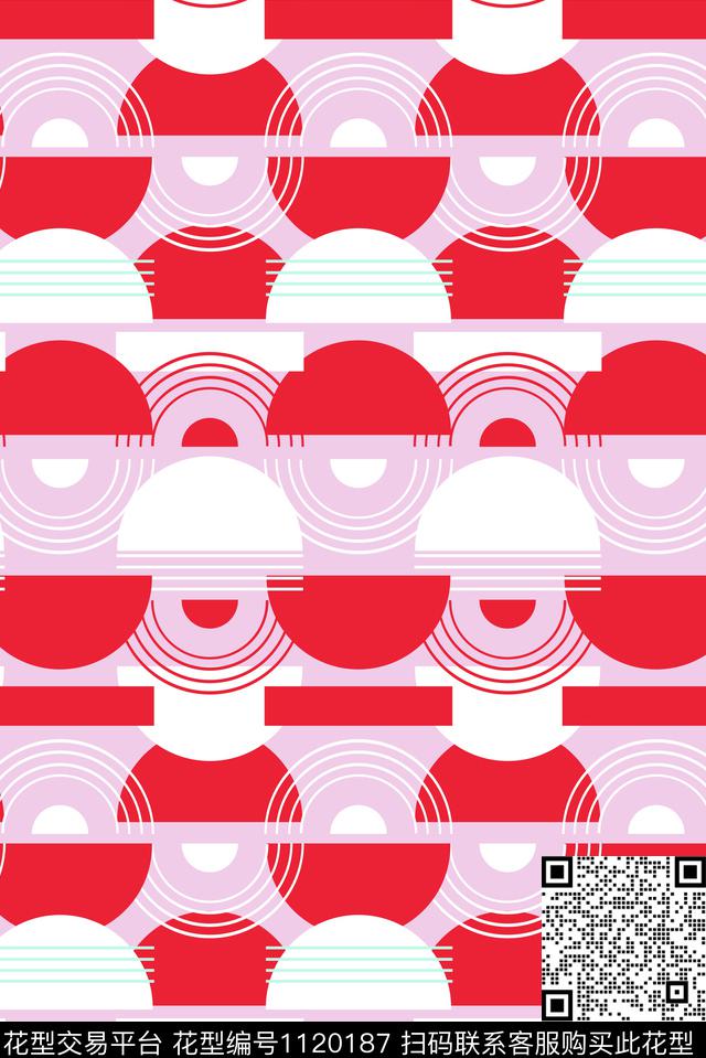 波普女装数码华亿平台数码印花华亿平台下载（图片编号: 1120187） - 瓦栏（Walan）