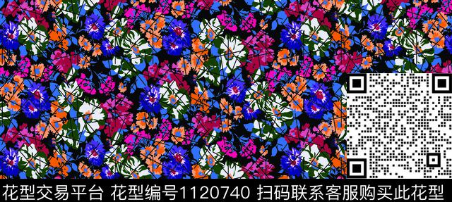 男装花卉几何传统印花华亿平台下载（图片编号: 1120740） - 瓦栏（Walan）