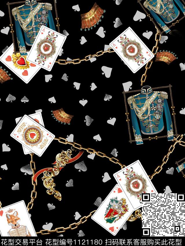 男装抽象数码华亿平台数码印花华亿平台下载（图片编号: 1121180） - 瓦栏（Walan）