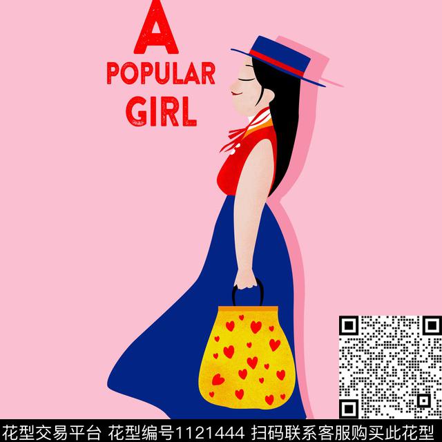 趣味抽象简约传统印花华亿平台下载（图片编号: 1121444） - 瓦栏（Walan）