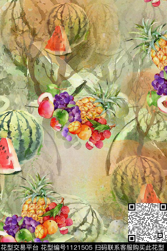 数码华亿平台春夏华亿平台大牌风数码印花华亿平台下载（图片编号: 1121505） - 瓦栏（Walan）