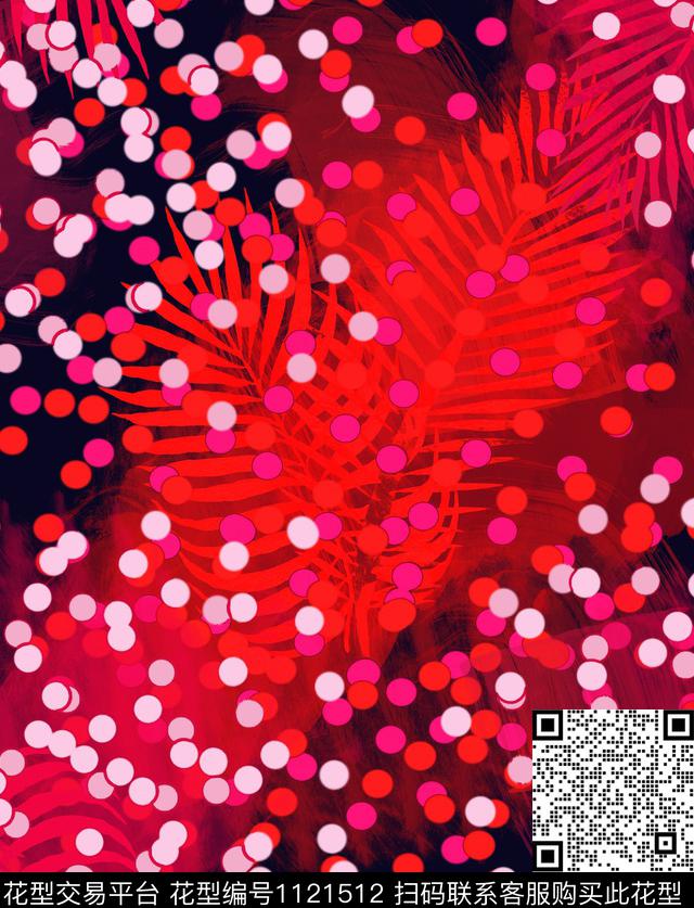 混合拼接抽象几何数码印花华亿平台下载（图片编号: 1121512） - 瓦栏（Walan）