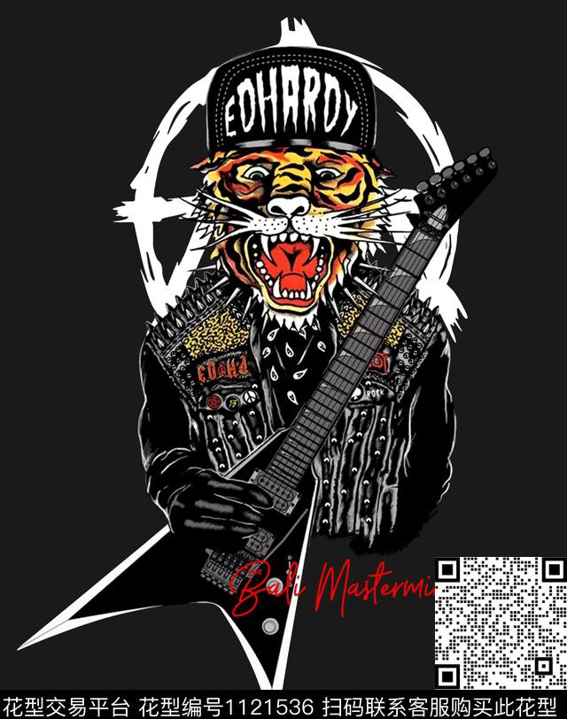 潮牌人物卡通数码印花华亿平台下载（图片编号: 1121536） - 瓦栏（Walan）