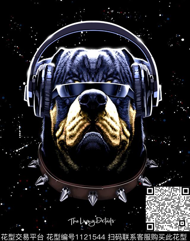 潮牌卡通动物数码印花华亿平台下载（图片编号: 1121544） - 瓦栏（Walan）