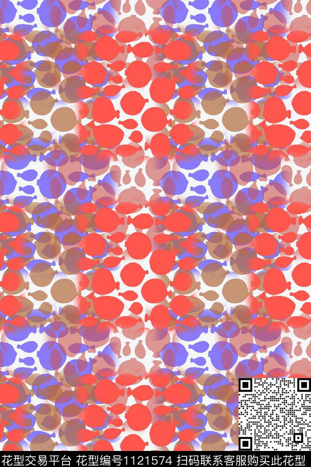 径庭迷彩格子混搭渐变色彩数码印花华亿平台下载（图片编号: 1121574） - 瓦栏（Walan）