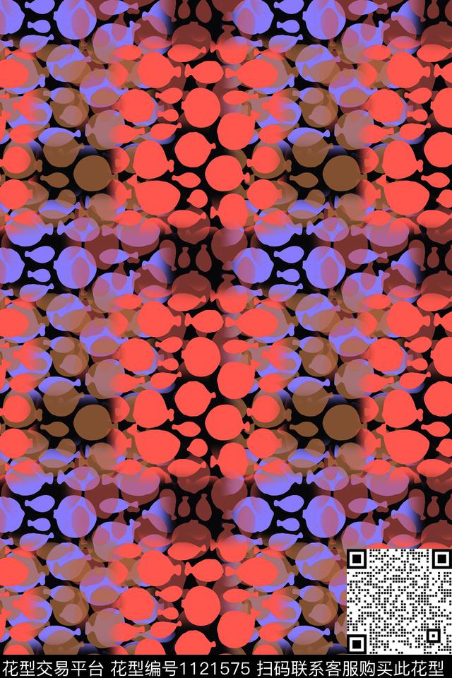 径庭迷彩格子混搭渐变色彩数码印花华亿平台下载（图片编号: 1121575） - 瓦栏（Walan）