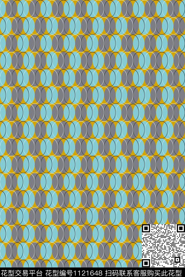 时尚几何年轻女性传统印花华亿平台下载（图片编号: 1121648） - 瓦栏（Walan）