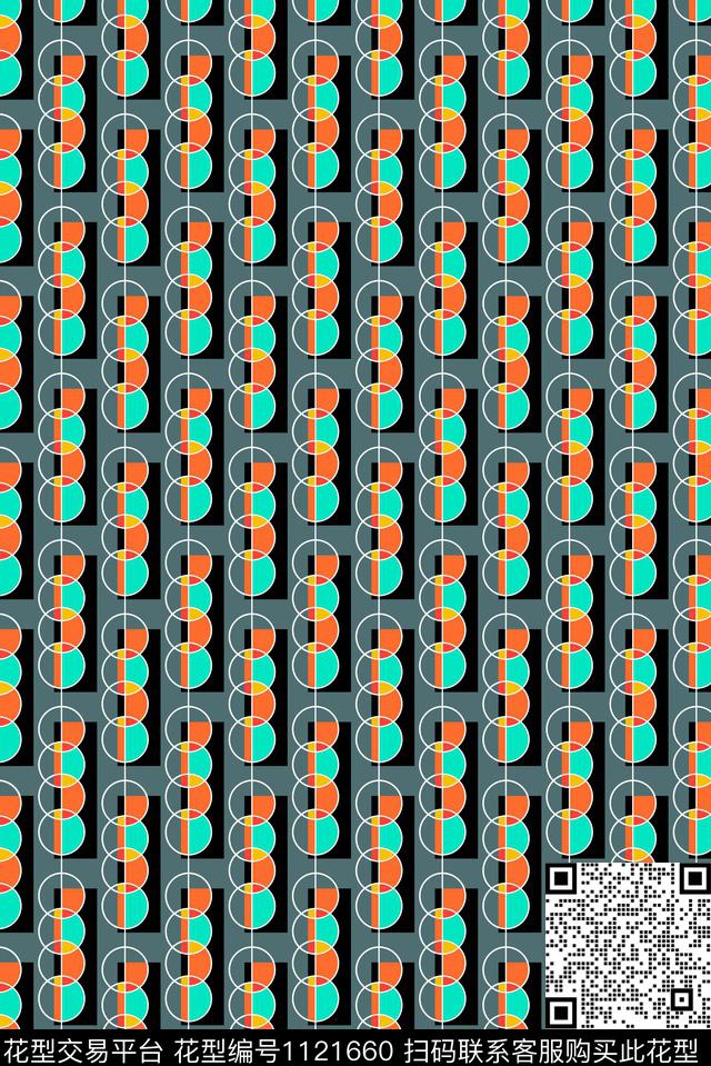 时尚几何年轻女性传统印花华亿平台下载（图片编号: 1121660） - 瓦栏（Walan）