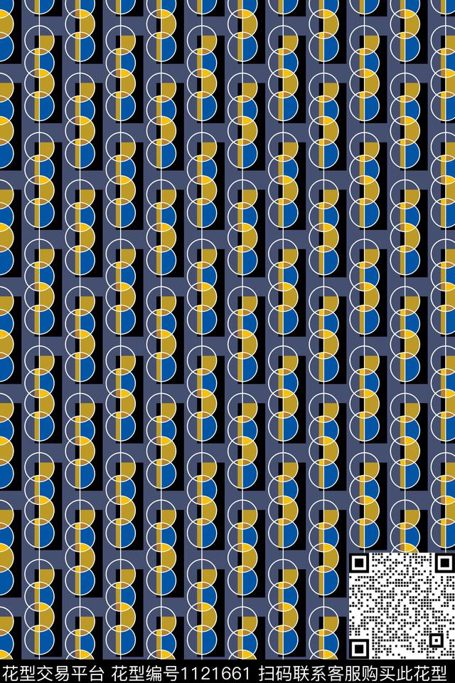 时尚几何年轻女性传统印花华亿平台下载（图片编号: 1121661） - 瓦栏（Walan）