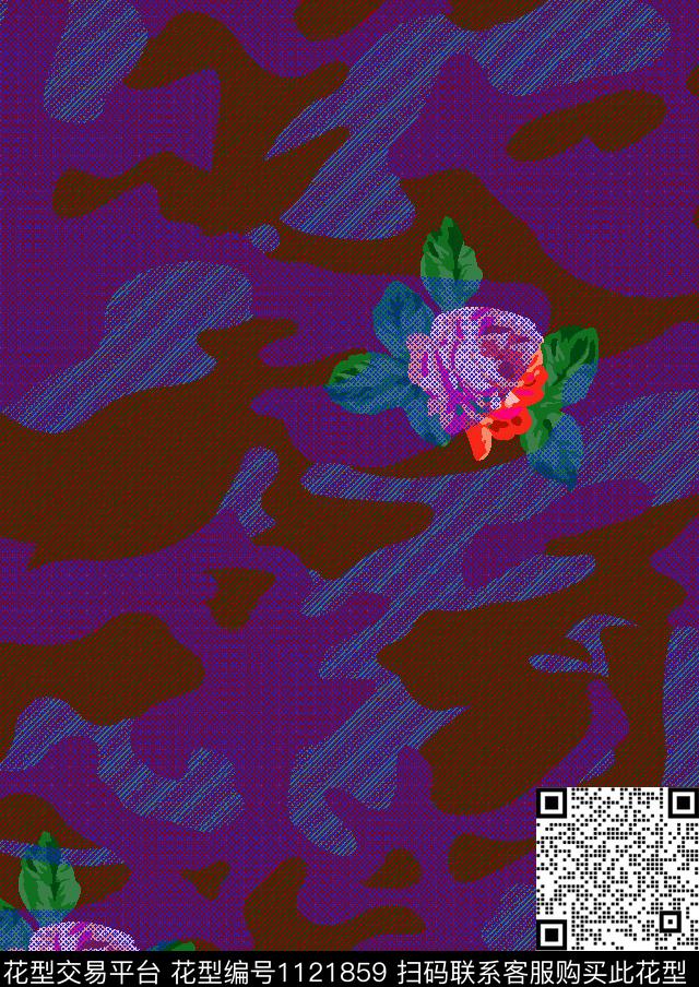 涂鸦女装简约传统印花华亿平台下载（图片编号: 1121859） - 瓦栏（Walan）