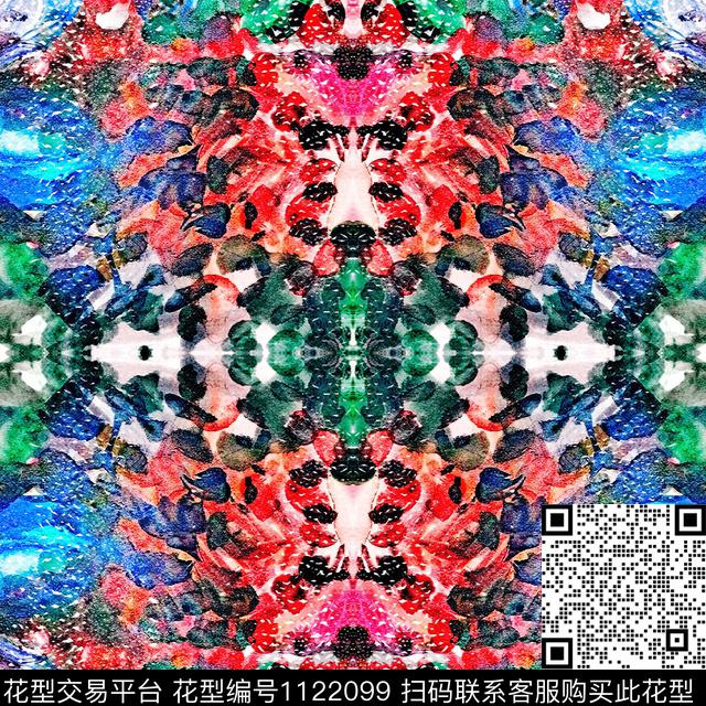 抽象数码华亿平台大牌风数码印花华亿平台下载（图片编号: 1122099） - 瓦栏（Walan）