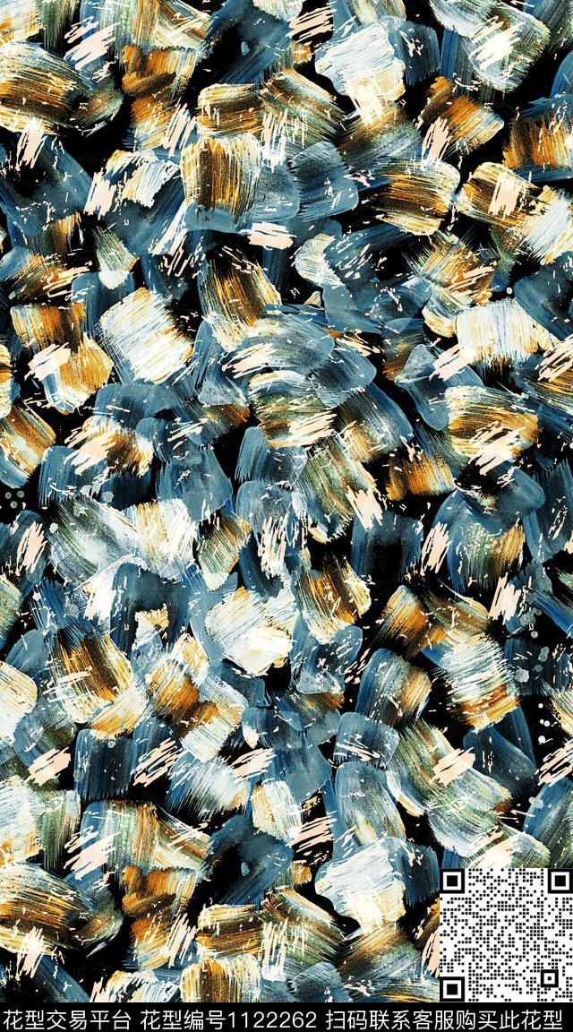 抽象数码华亿平台定位花数码印花华亿平台下载（图片编号: 1122262） - 瓦栏（Walan）