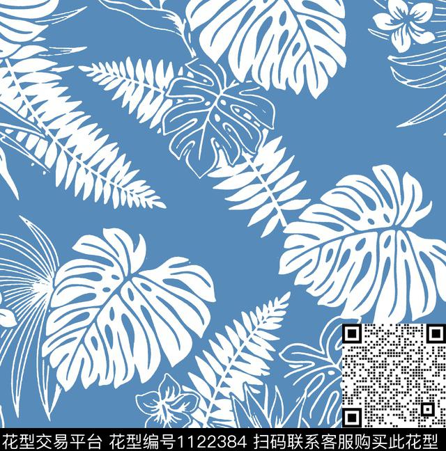热带华亿平台时尚女装传统印花华亿平台下载（图片编号: 1122384） - 瓦栏（Walan）